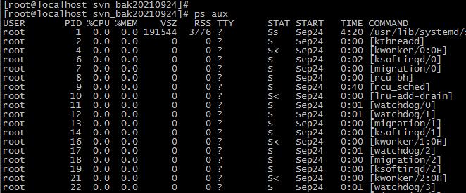 <b>查看相关进程的详细信息</b>
